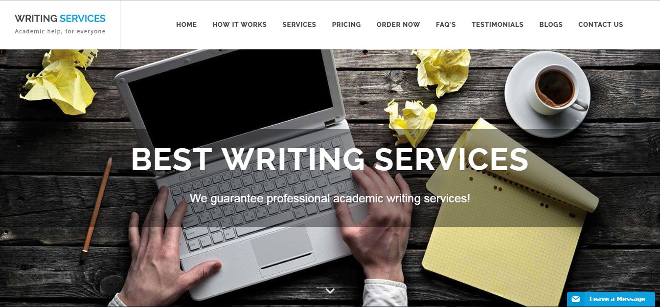 bestwritingservices.co.uk screenshot